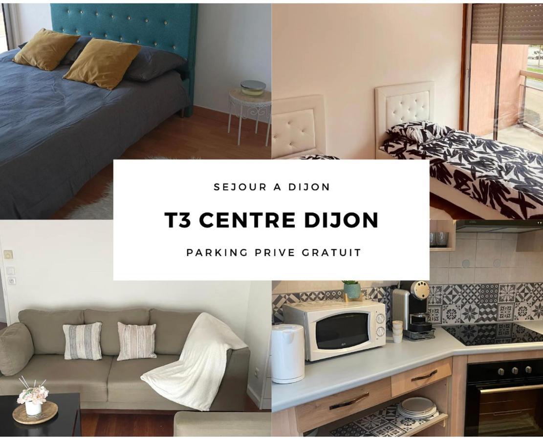 Appartement 2 Chambres Avec Parking Prive Gratuit Dijon Exterior foto